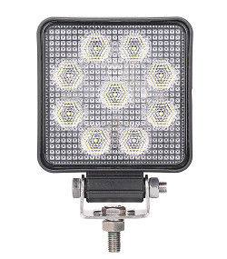 Arbeits-Flut-Lichter nicht für den Straßenverkehr 12V des Reinweiß-9W des Quadrat-LED wasserdicht