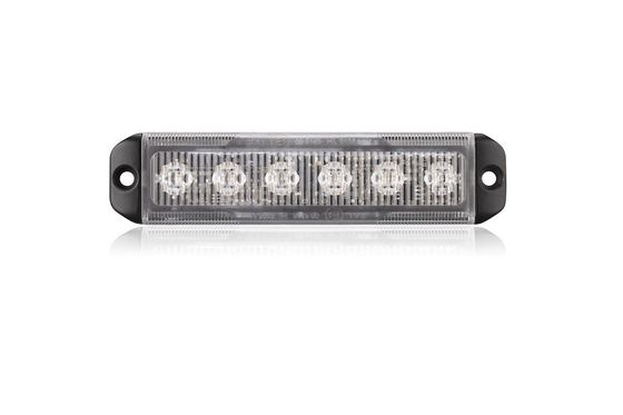 Flut-Lichter 6PCS*1W Osram der Chip-LED blinkende Warnlicht-R65 Off Road LED