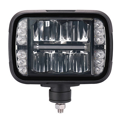 Qualität  Black SAE 5 X 7 LED Snow Plow Headlights 30W 6000K High Low Beam usine