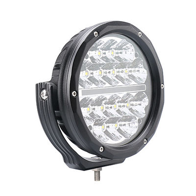 Runde LED Lichter nicht für den Straßenverkehr bernsteinfarbiges 9600lm HANMA 16PCS 18cm für SUV ATV UTV