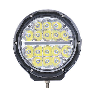 Runde LED Lichter nicht für den Straßenverkehr bernsteinfarbiges 9600lm HANMA 16PCS 18cm für SUV ATV UTV
