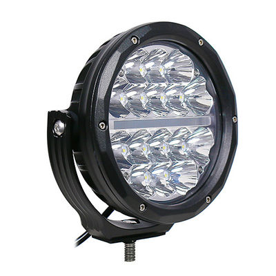 Runde LED Lichter nicht für den Straßenverkehr bernsteinfarbiges 9600lm HANMA 16PCS 18cm für SUV ATV UTV