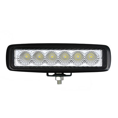 Einzelne Reihen-Stelle 6 Zoll führte Licht-Hülsen für ATV 30W wasserdichtes Osram
