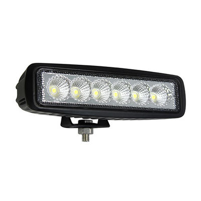 Einzelne Reihen-Stelle 6 Zoll führte Licht-Hülsen für ATV 30W wasserdichtes Osram