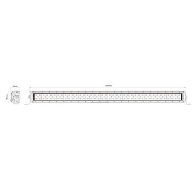 CER 40in 240W LED Lichtstrahl mit erhitzten Linse TS 16949 fahrend