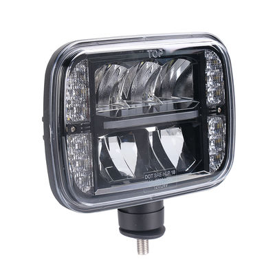 Schwarzes SAE 5 x 7 hoher niedriger Strahl der LED-Schnee-Pflug-Scheinwerfer-30W 6000K