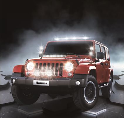 IP67 SUV UTV, das 7 Zoll ringsum Licht-hohe Leistung nicht für den Straßenverkehr 45W 4050lm LED fährt