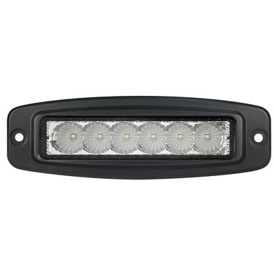DC 10V dünne LED Stangen-ebener Berg 4x4 6pcs der 6 Zoll-einzelne Reihen-ultra