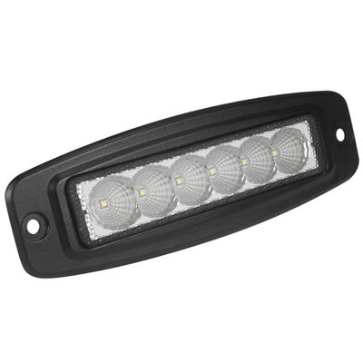 DC 10V dünne LED Stangen-ebener Berg 4x4 6pcs der 6 Zoll-einzelne Reihen-ultra