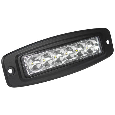 IP69K ATV 6 bewegen ultra dünne LED-Stangen-hohe Intensität 6pcs*3w OSRAM Schritt für Schritt fort