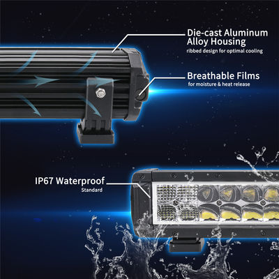 Lichtstrahl 84w R112 der 13,5 Zoll Osram-Doppelt-Reihen-LED für Selbstlampen